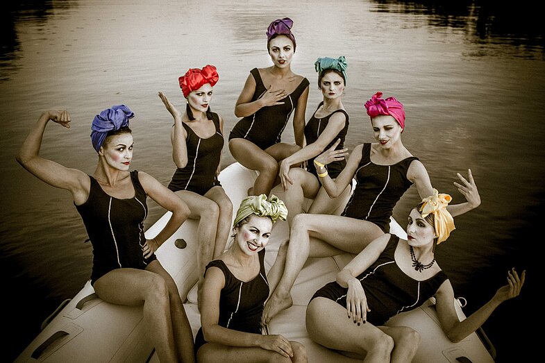 All girls freak cabaret from Ukraine